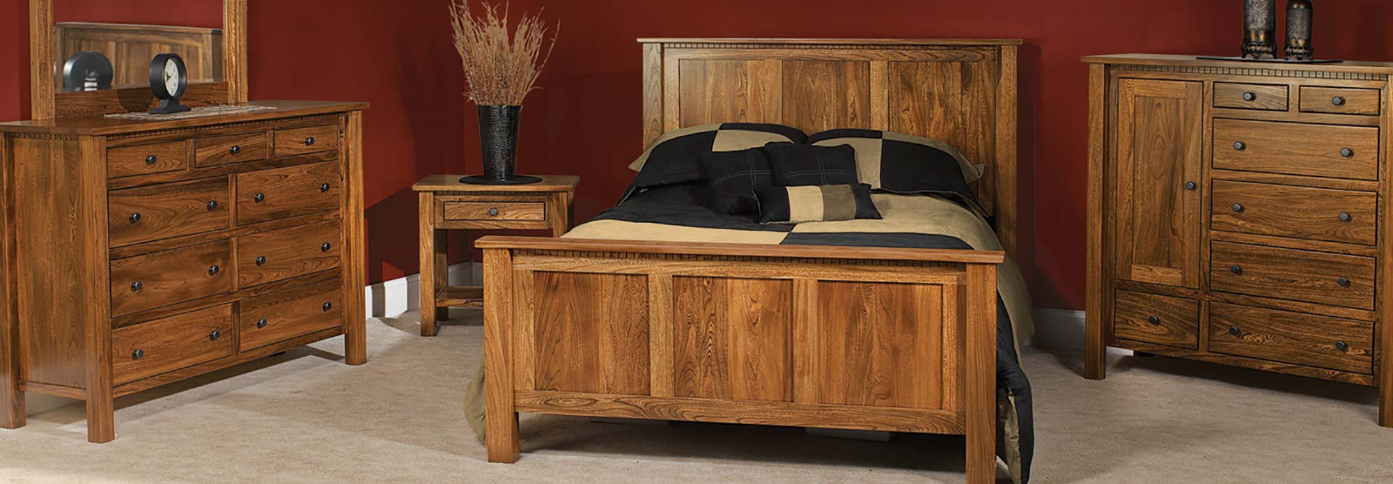 Amish Bedroom Armoires Wardrobes Charleston Amish Furniture
