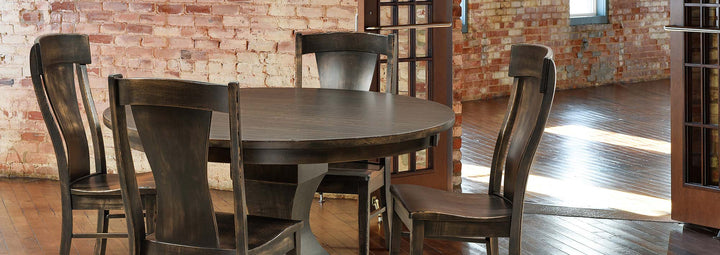 Amish Dining Chairs & Stools - Charleston Amish Furniture