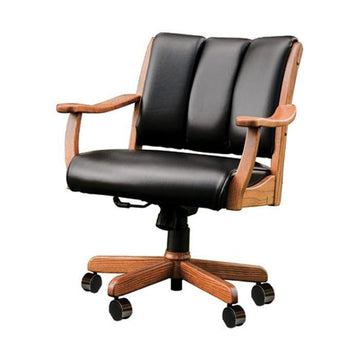 Midland Amish Desk Chair - Charleston Amish Furniture