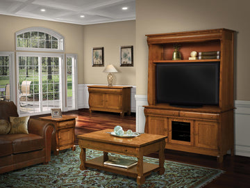 Old Classic Sleigh Amish Living Room Collection - Charleston Amish Furniture