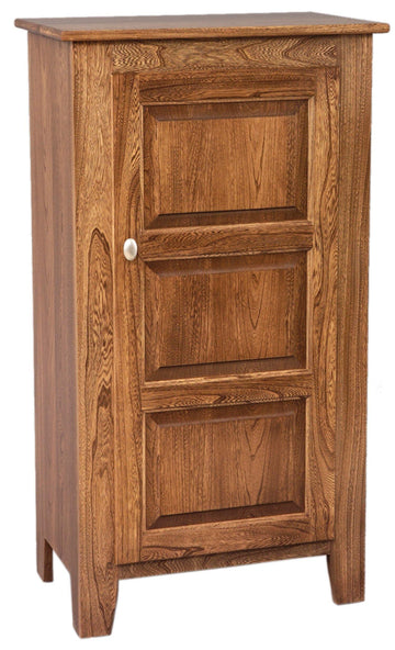 Amish Jelly Cupboard 1-Door - Charleston Amish Furniture
