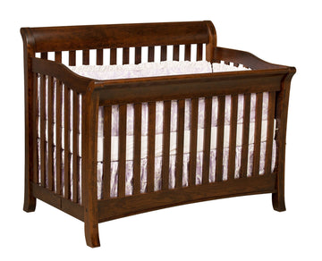 Berkley Amish Solid Wood Crib - Charleston Amish Furniture