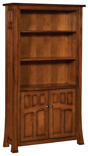 Bridgefort Amish Bookcase - Charleston Amish Furniture
