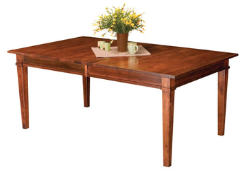 Ethan Amish Leg Table - Charleston Amish Furniture