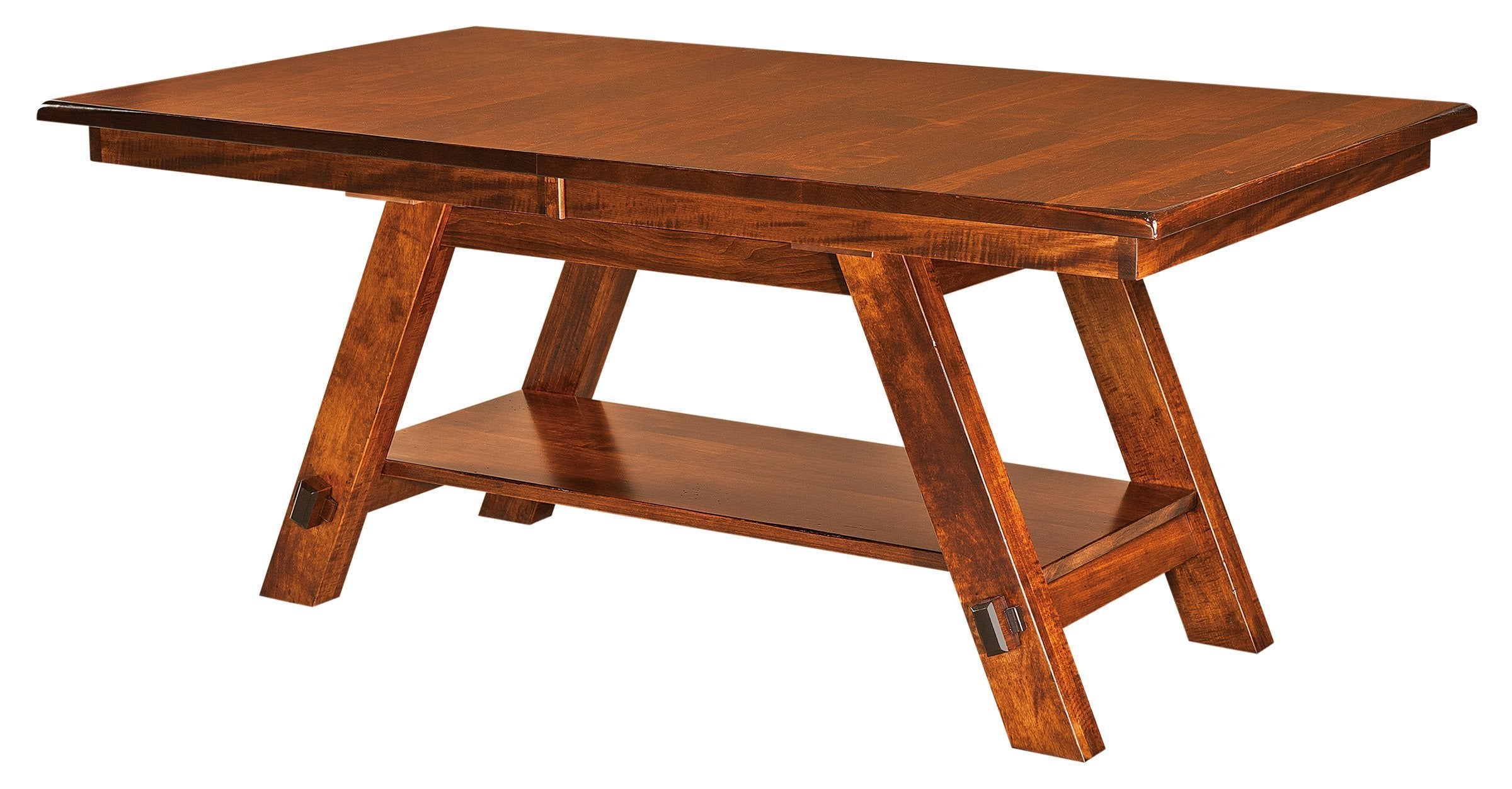 Timber Ridge Amish Trestle Table Charleston Amish Furniture