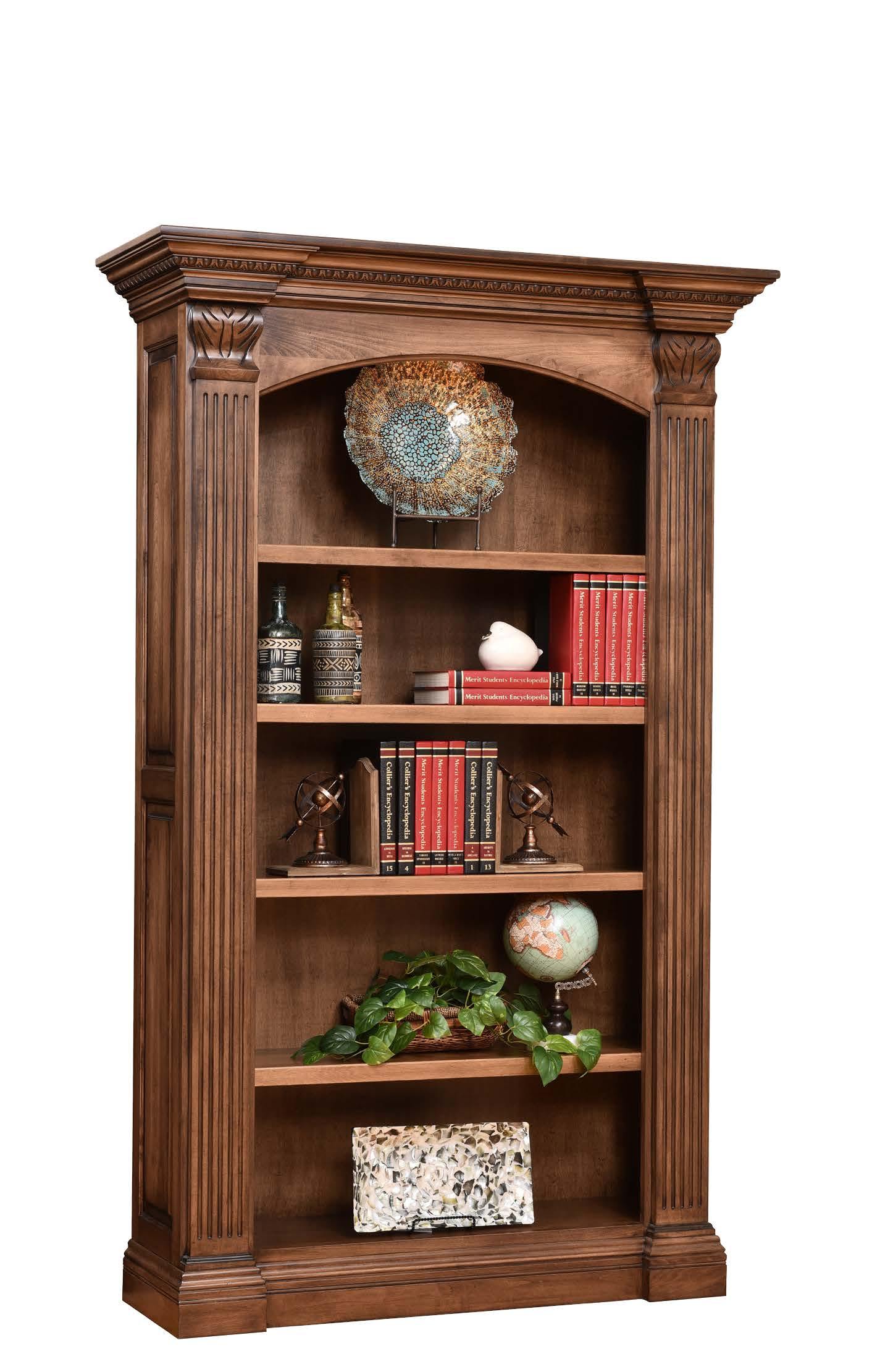 Montereau Amish Bookshelf Charleston Amish Furniture