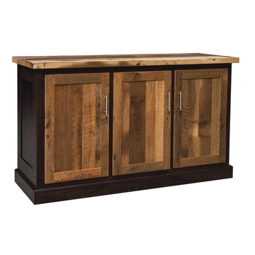 Croft Amish Reclaimed Wood Server - Charleston Amish Furniture
