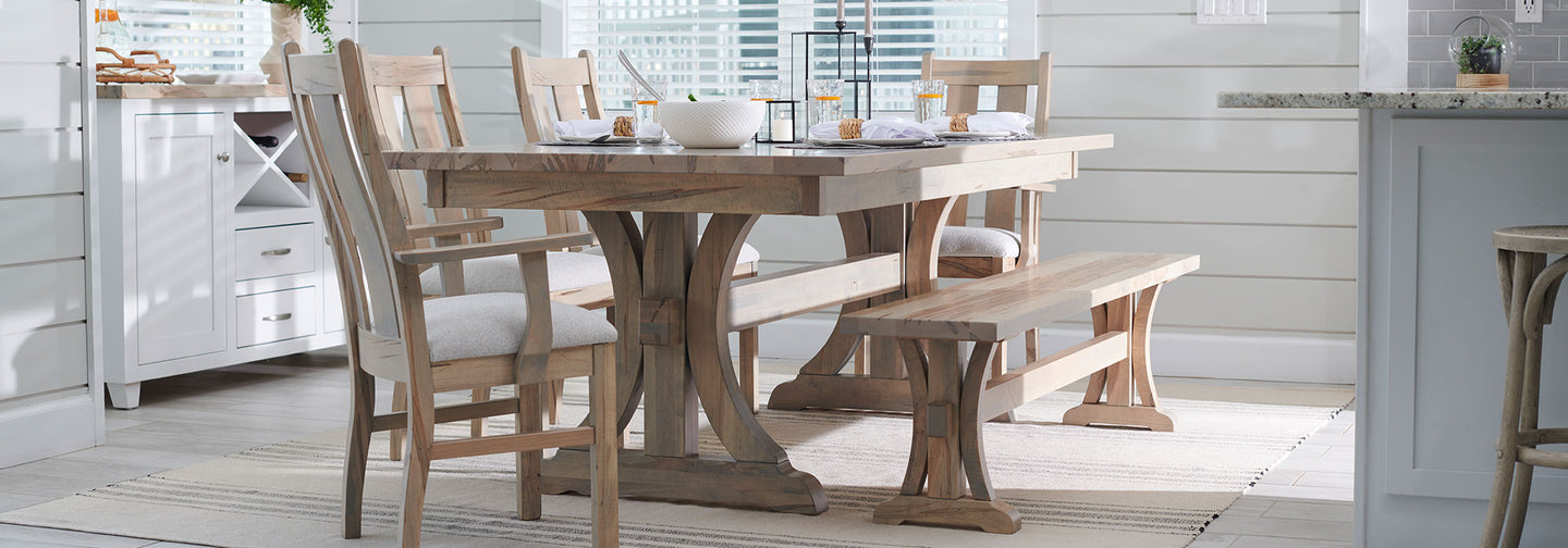 Amish Dining Room Furniture Collections - Charleston Amish Furniture
