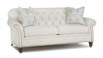 Smith Brothers Two Cushion Sofa (396) - Charleston Amish Furniture