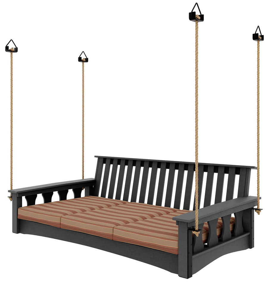Amish Heritage Pergola with Daybed Swing