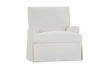 Sadie Large Slipcover Swivel Glider