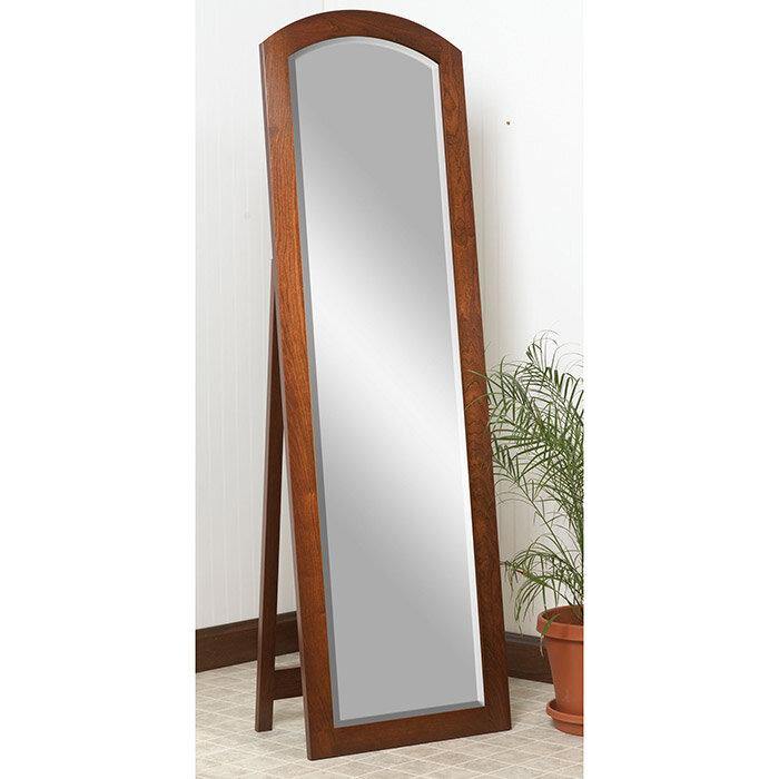 Amish Antique Shaker Leaner Mirror - Charleston Amish Furniture