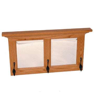 Amish Beveled Hall Mirror - Charleston Amish Furniture