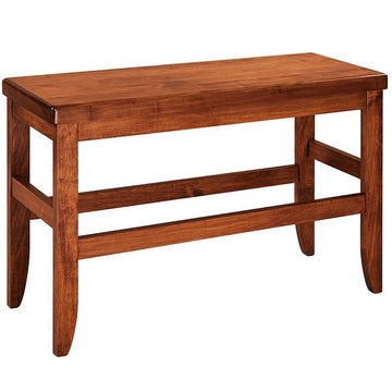 Clifton Amish Bench - Charleston Amish Furniture