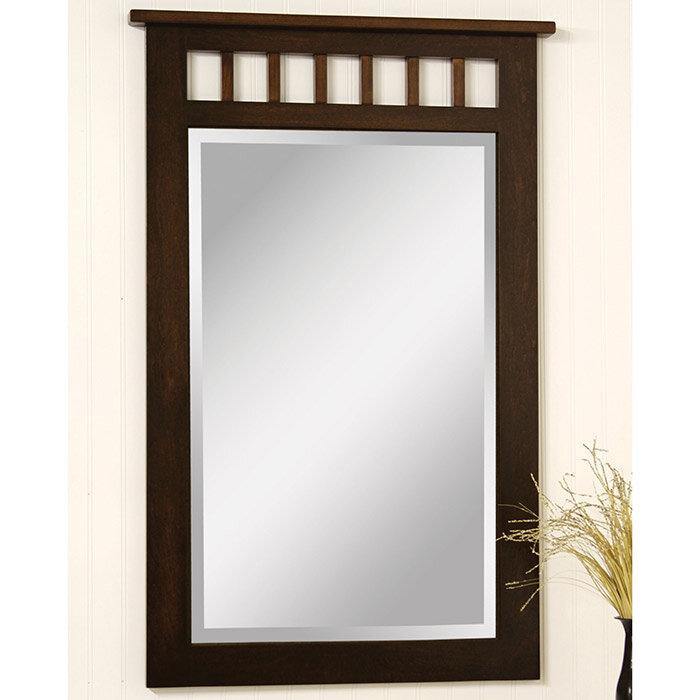 Amish Mission Wall Mirror - Charleston Amish Furniture