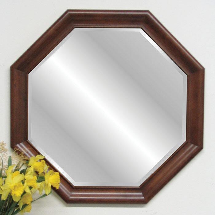 Amish Octagon Wall Mirror - Charleston Amish Furniture