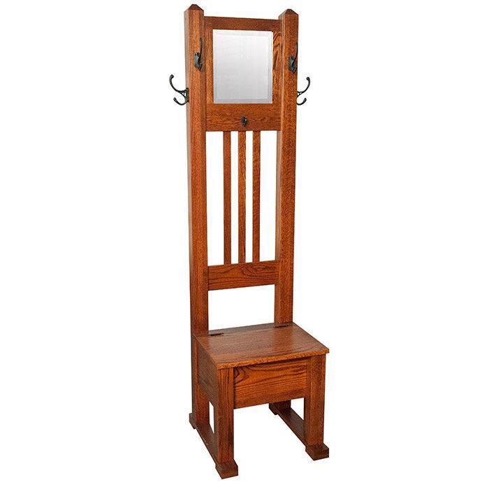 Amish Personal Hall Seat - Charleston Amish Furniture