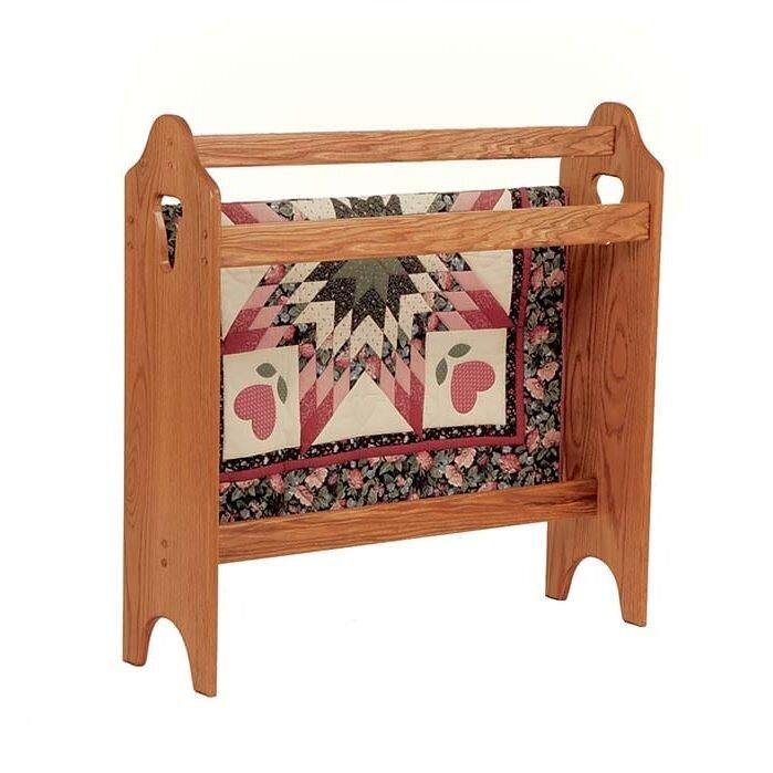 Amish Quilt Rack - Charleston Amish Furniture