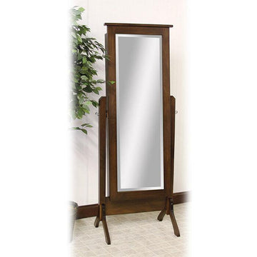 Amish Traditional Shaker Jewelry Mirror - Charleston Amish Furniture