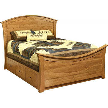 Chelsea Amish Bed - Charleston Amish Furniture