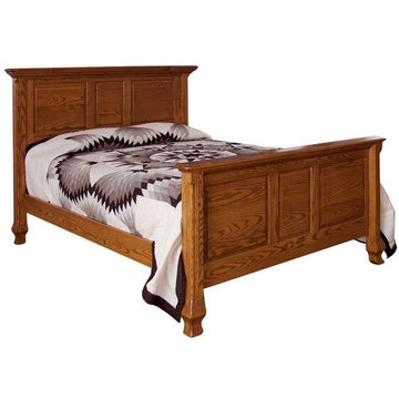 Amish Classic Deluxe Bed - Charleston Amish Furniture