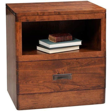 Crossan Amish Nightstand - Charleston Amish Furniture