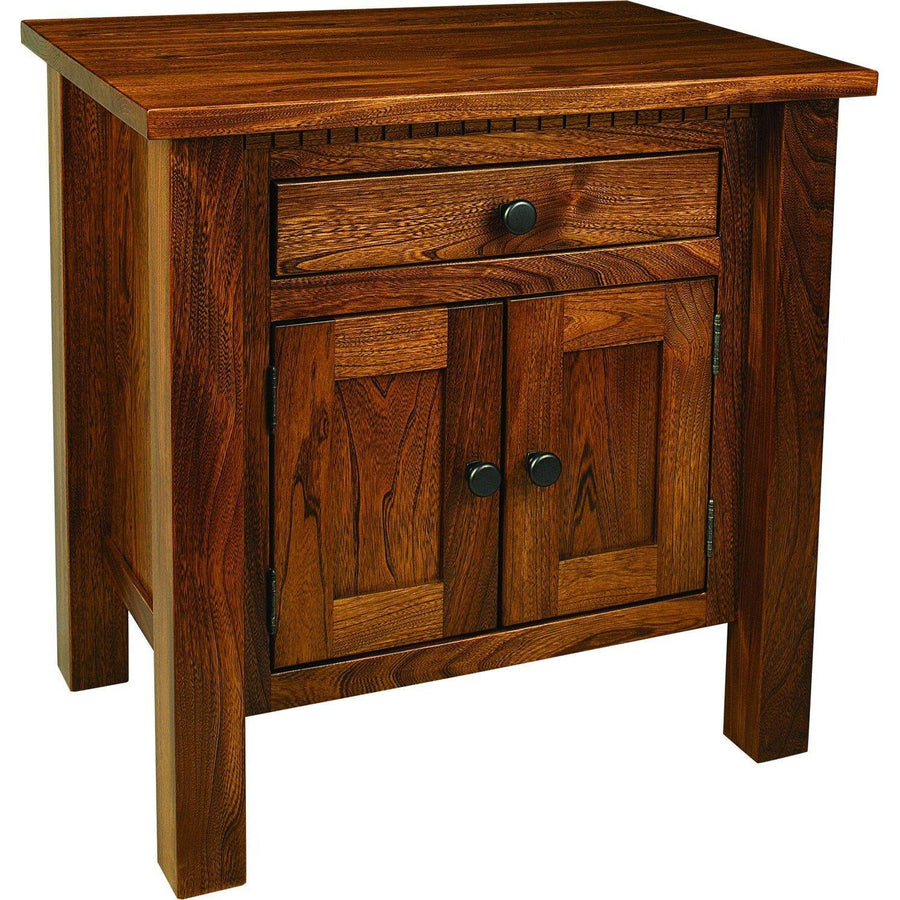 Lindholt Amish 1-Drawer 2-Door Nightstand