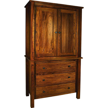 Lindholt Amish 2-Piece Armoire