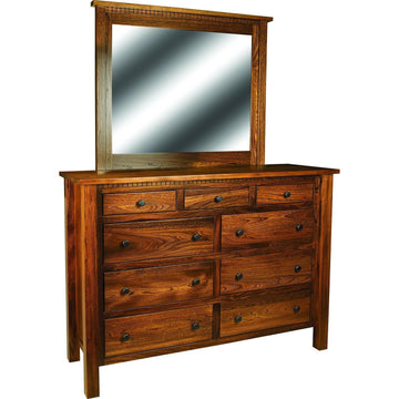 Lindholt Amish High Dresser with Optional Mirror