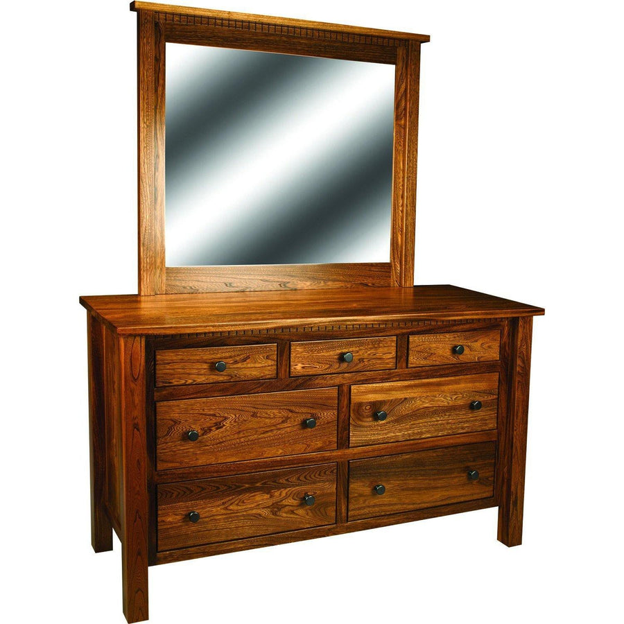 Lindholt Standard Amish Dresser with Optional Mirror