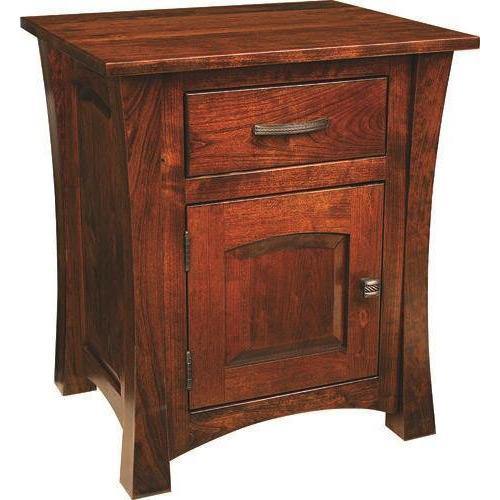 Woodbury 1-Door 1-Drawer Amish Nightstand