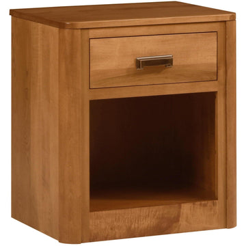 Galaxy Amish 1-Drawer Nightstand - Charleston Amish Furniture