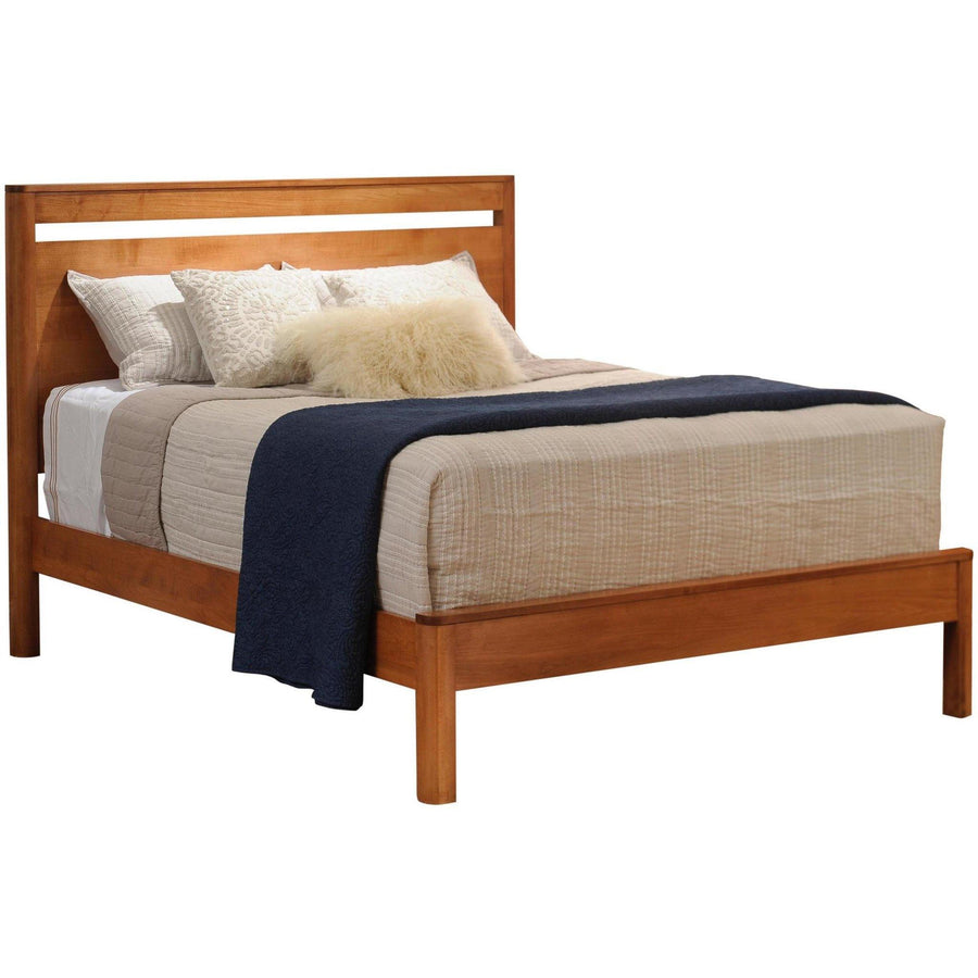 Galaxy Amish Panel Bed - Charleston Amish Furniture