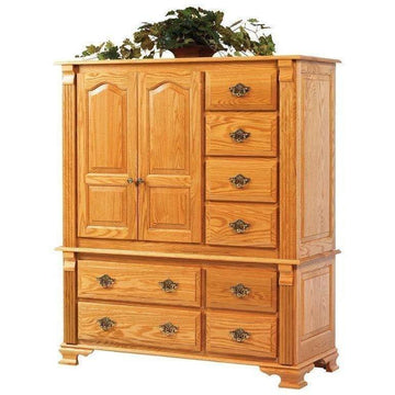 Journey's End Amish 2-Piece Grande Chest - Charleston Amish Furniture