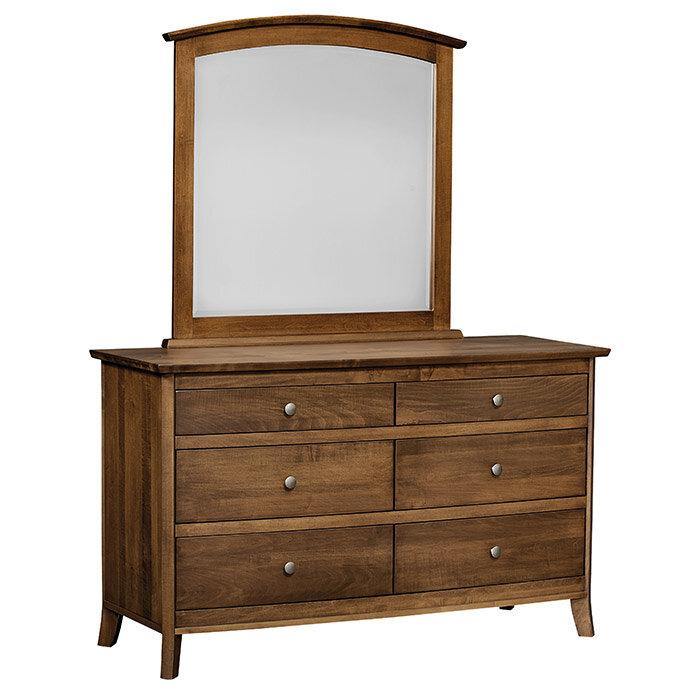 Laurel Amish Solid Wood Dresser - Charleston Amish Furniture