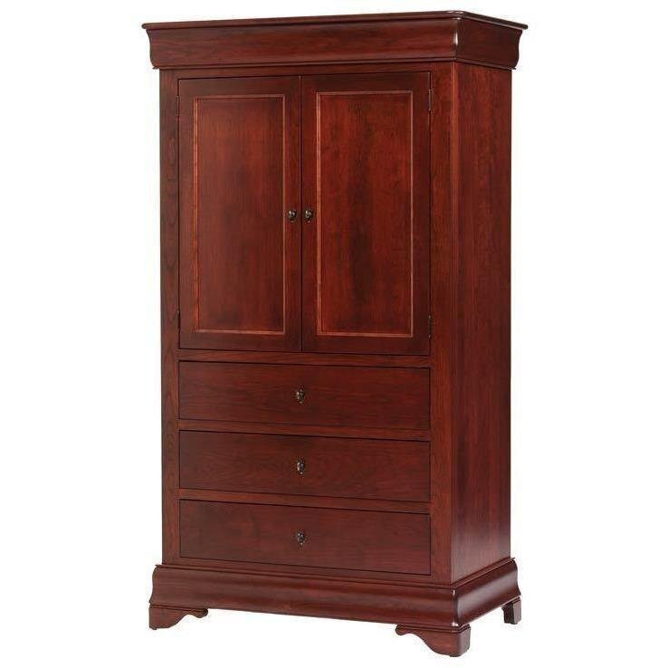 Louis Phillipe Amish Armoire