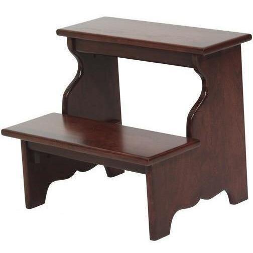 Louis Phillipe Amish Bed Steps - Charleston Amish Furniture