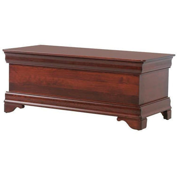 Louis Phillipe Amish Blanket Chest - Charleston Amish Furniture