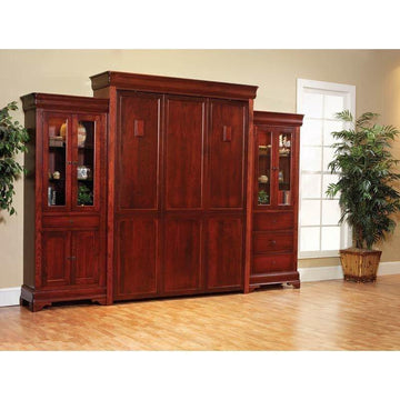 Louis Phillipe Amish Murphy Wall Bed - Charleston Amish Furniture