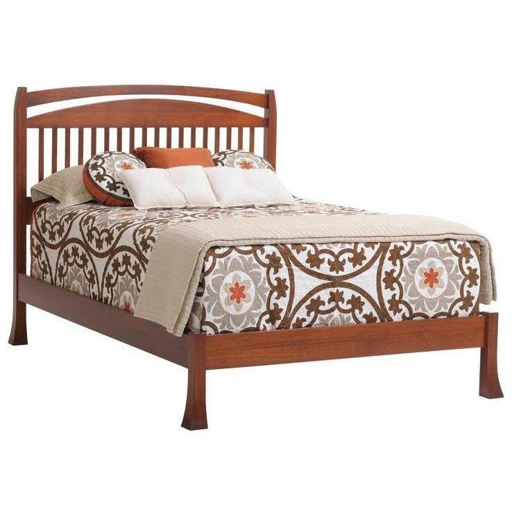 Oasis Amish Slat Bed - Charleston Amish Furniture