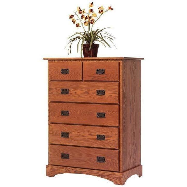 Old English Amish Chest of Drawers - Charleston Amish Furniture