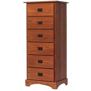 Old English Amish Lingerie Chest - Charleston Amish Furniture