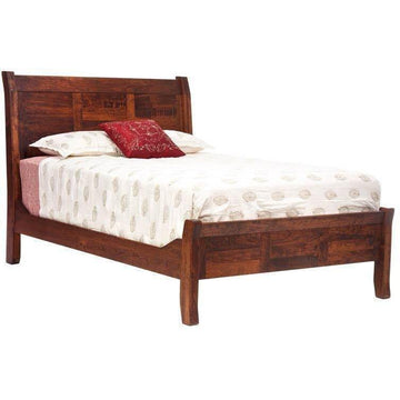 Redmond Wellington Amish Sleigh Bed - Charleston Amish Furniture