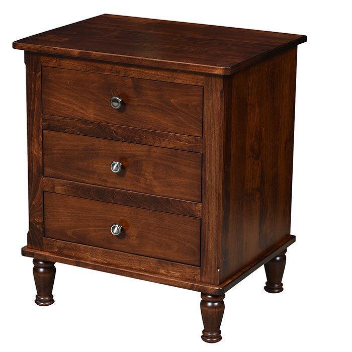 Roxanne Amish Nightstand - Charleston Amish Furniture