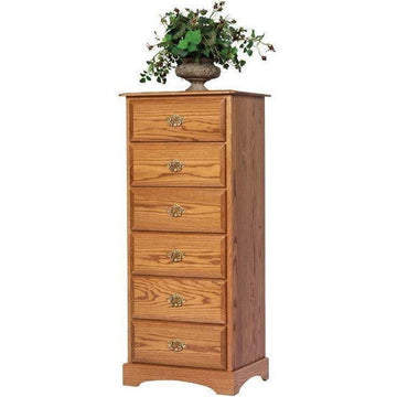 Sierra Classic Amish Lingerie Chest - Charleston Amish Furniture