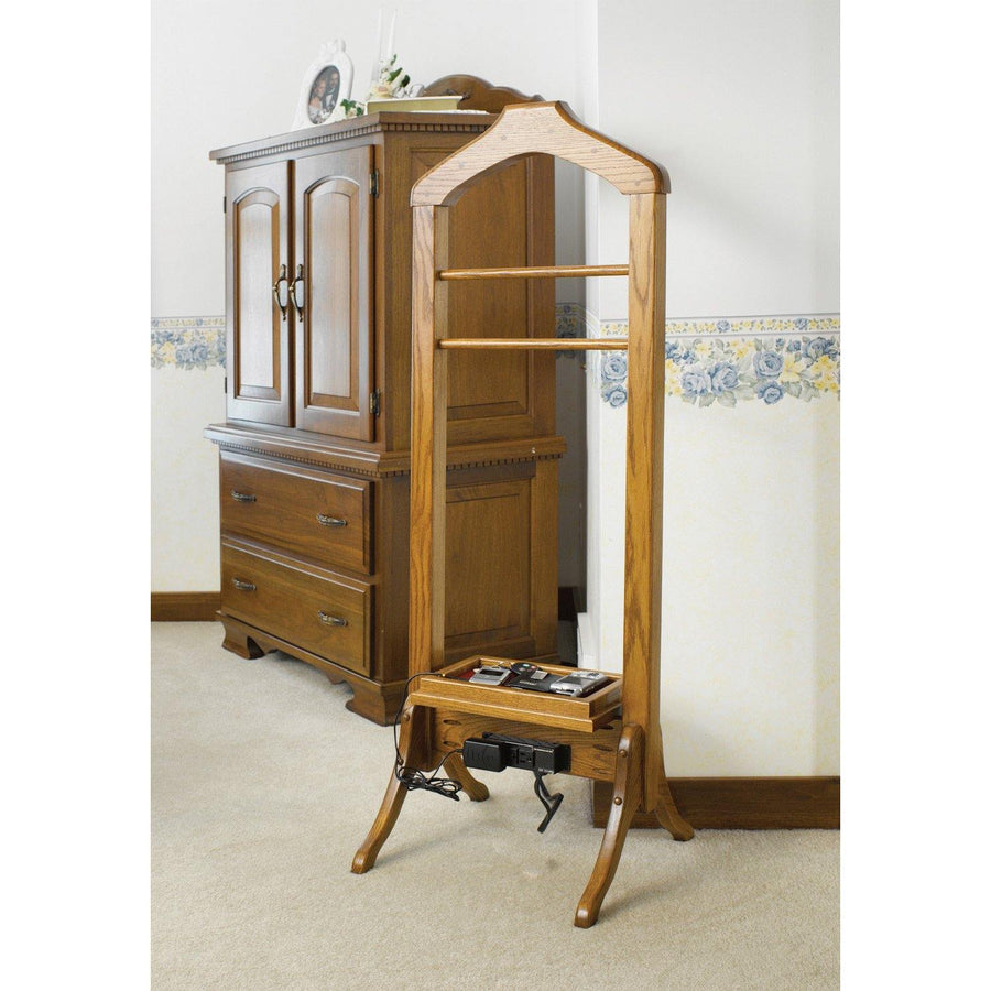 Amish Mission Valet - Charleston Amish Furniture