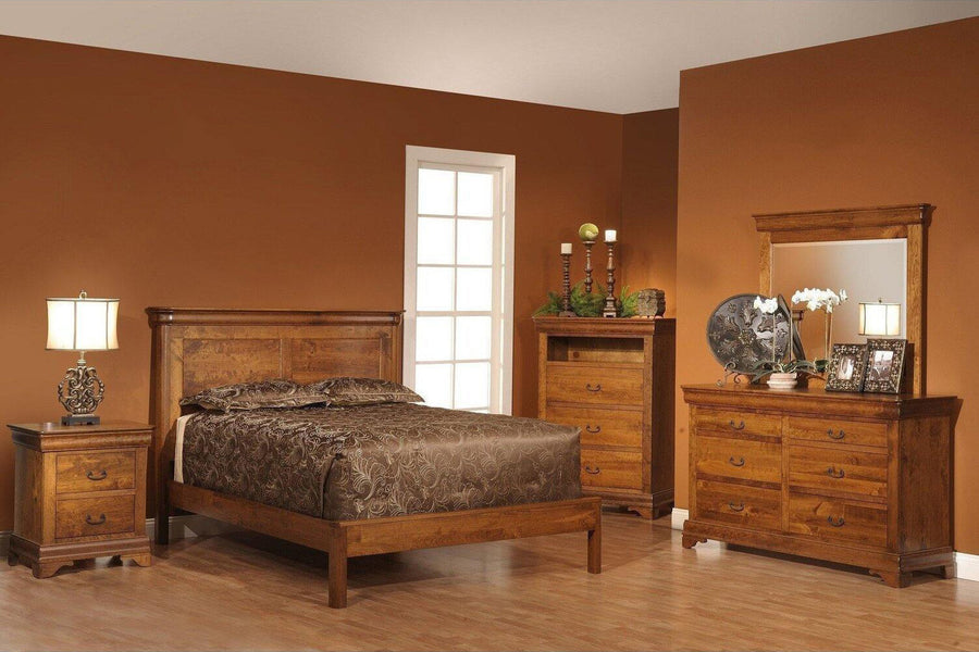 Versailles Amish Bedroom Collection - Charleston Amish Furniture