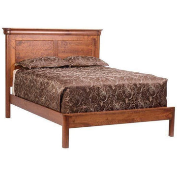 Versailles Amish Panel Bed - Charleston Amish Furniture