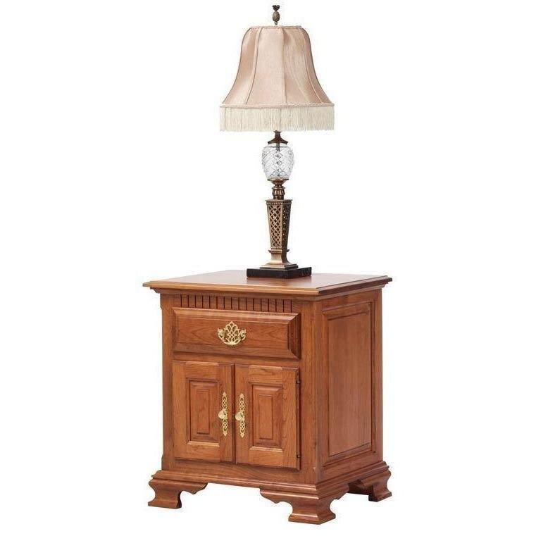 Victoria's Amish 1-Drawer 2-Door Nighstand - Charleston Amish Furniture