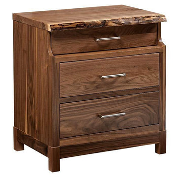 Westmere Amish 3-Drawer Nightstand - Charleston Amish Furniture